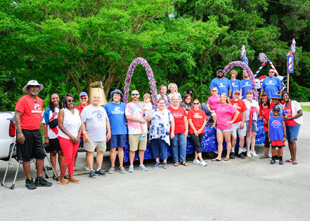PCC Employees at July 4th Parade 2025