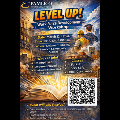 Level Up flyer