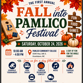 Fall Into Pamlico Festival Flyer